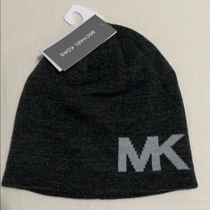 Michael  Kors reversible knit beanie hat.